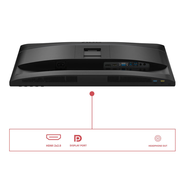 EAN 4038986110723 - AOC U34E2M pantalla para PC 86,4 cm (34") 3440 x 1440 Pixeles Wide Quad HD Negro imagen 2