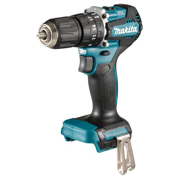 EAN 0088381740333 - Makita DHP487Z taladro 1700 RPM Sin llave 1,4 kg Negro, Azul imagen 1