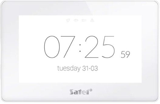 EAN 5905033337923 - Satel KEYPAD TOUCHSCREEN INTEGRA/INT-TSH2-W 17,8 cm (7") 41024 x 600 Pixeles imagen 1