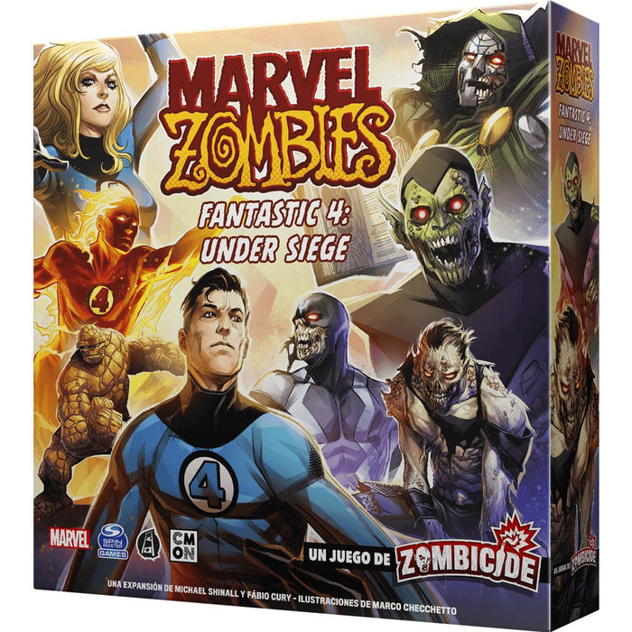 EAN 8435407641082 - Asmodee CMMZB004 juego de tablero Marvel Zombies: Fantastic 4 Under Siege 60 min Juego De Cartas Interpre imagen 1