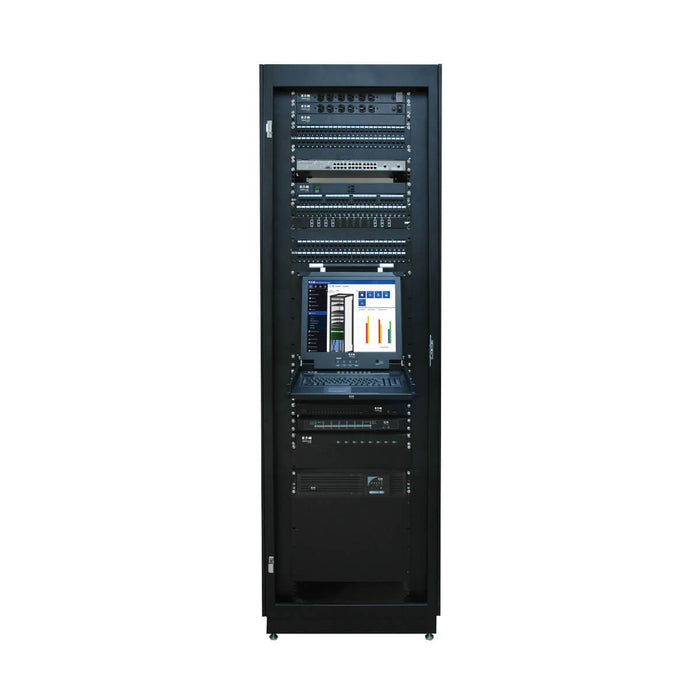 EAN 37332123770 - Tripp Lite SR42UB armario rack Rack o bastidor independiente Negro imagen 6