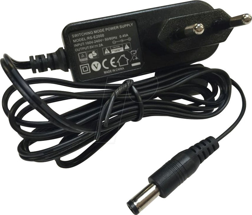 EAN 6938818304871 - Yealink 600-000-002 adaptador e inversor de corriente Interior 6 W Negro imagen 1
