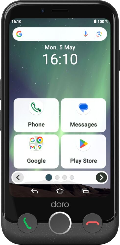 EAN 7322460088859 - Doro Aurora A10 11,4 cm (4.5") SIM doble Android 14 4G USB Tipo C 4 GB 64 GB 3000 mAh Grafito imagen 1