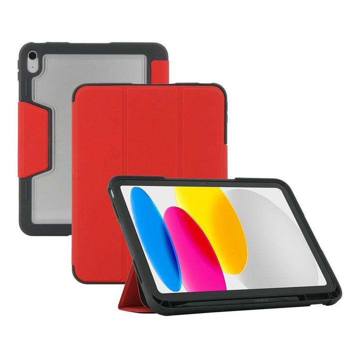 EAN 3700992535401 - Mobilis 062008 funda para tablet 27,9 cm (11") Libro Negro, Rojo, Transparente imagen 4