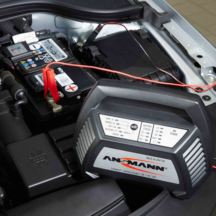 EAN 4013674021512 - Ansmann ALCT6-24/10 6/12/24 V Negro imagen 9