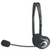 EAN 0766623164429 - Manhattan 164429 auricular y casco Auriculares Alámbrico Diadema Llamadas/Música Negro, Plata imagen 3