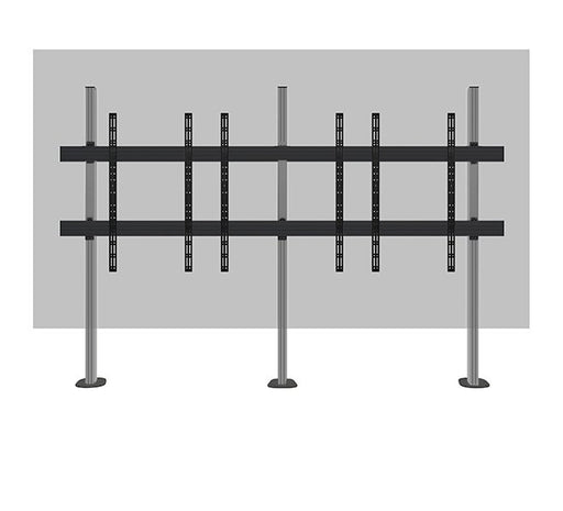 EAN 5019318307508 - B-Tech BT83LG163-B/BS soporte para pantalla de señalización 4,14 m (163") Negro, Plata imagen 1