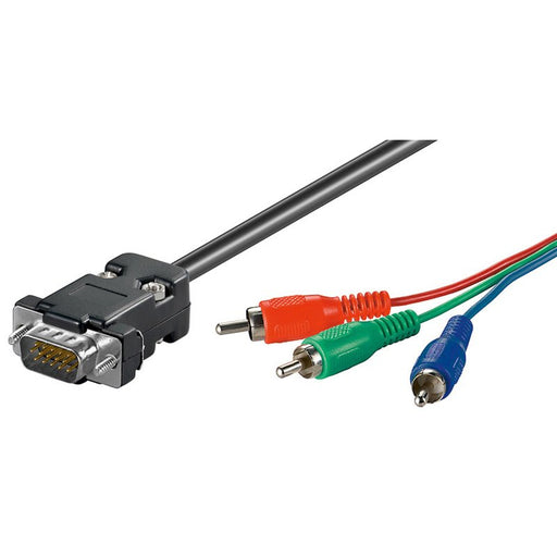 EAN 4040849507816 - Goobay VGA - 3xRCA, 2 m VGA (D-Sub) Negro imagen 1