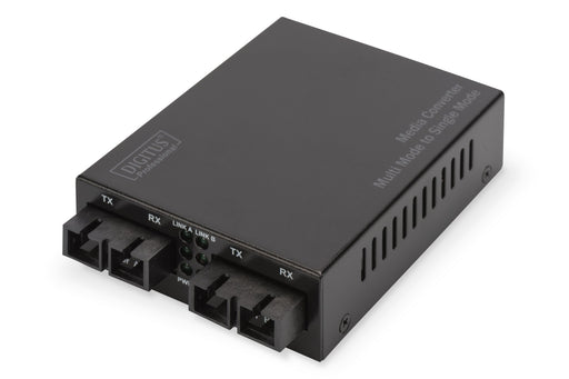 EAN 4016032445746 - Digitus DN-82124 convertidor de medio 1000 Mbit/s 1310 nm Monomodo, Multimodo Negro imagen 1