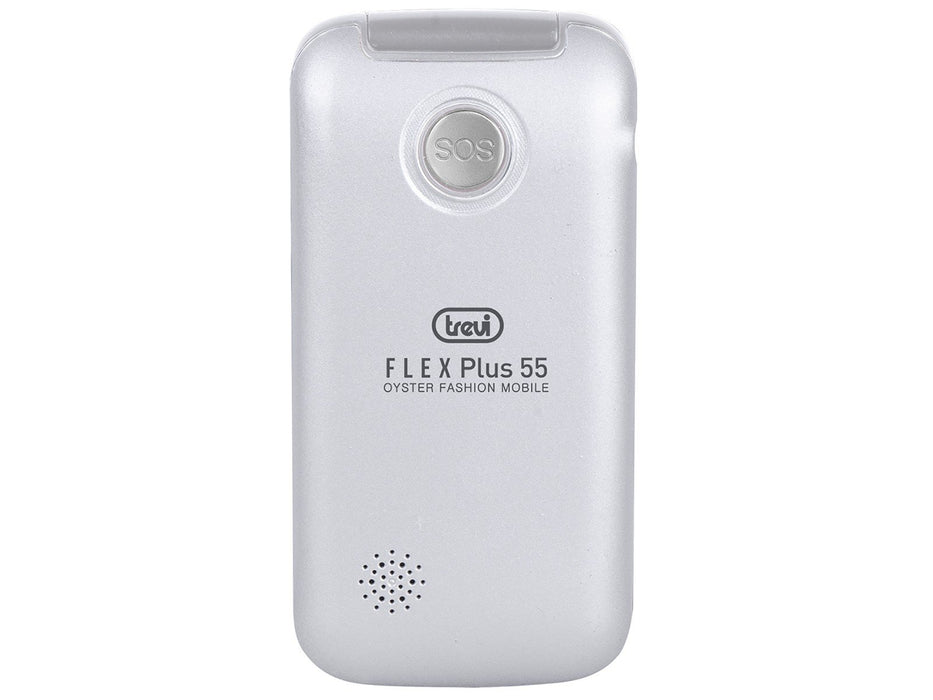 EAN 8011000018560 - Trevi FLEX PLUS 55 6,1 cm (2.4") Plata Teléfono para personas mayores imagen 2