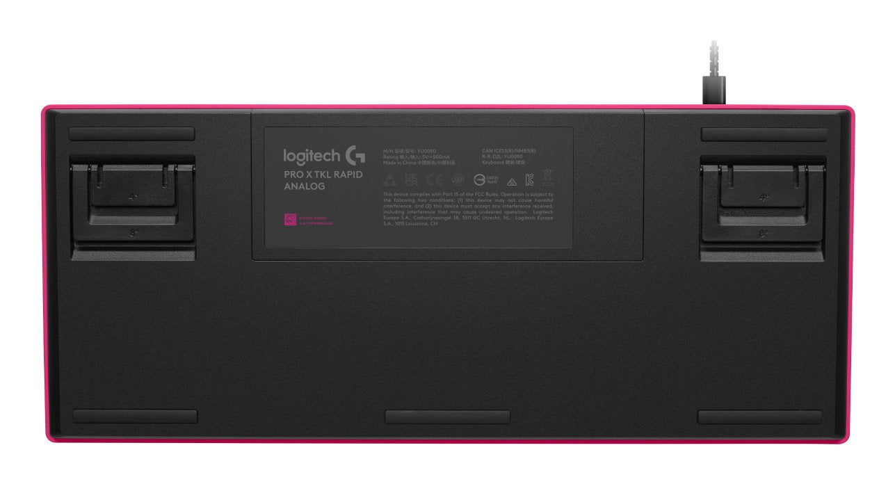 EAN 5099206126527 - Logitech G 920-013253 teclado Juego USB QWERTY Internacional de EE.UU. Rosa imagen 4