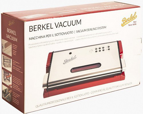 EAN 8050040423705 - Berkel BK-09-8799-600 sellador al vacío 8200 mbar Rojo, Acero inoxidable imagen 5