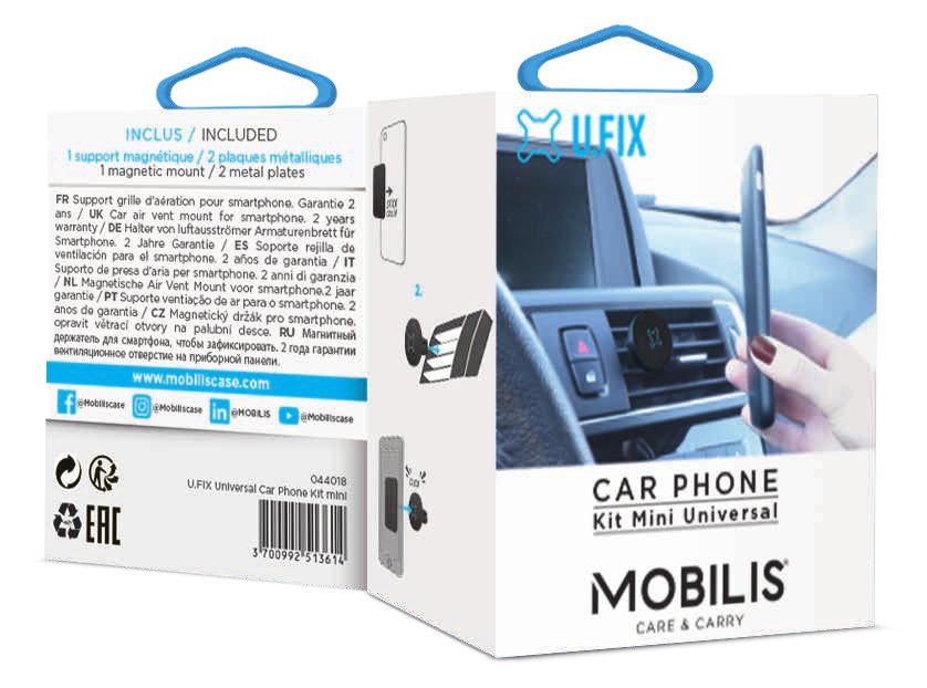 EAN 3700992520902 - Mobilis U.FIX Soporte pasivo Teléfono móvil/smartphone Negro imagen 4
