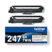 EAN 4977766812726 - Brother TN-247BKTWIN cartucho de tóner 2 pieza(s) Original Negro imagen 2