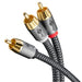 EAN 4040849653025 - Goobay 65302 cable de audio 5 m 2 x RCA RCA Negro, Plata imagen 2