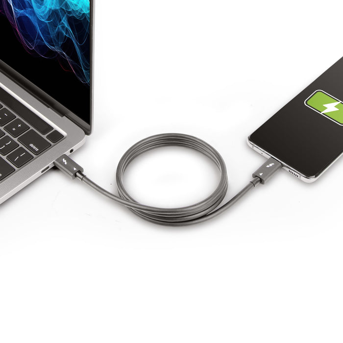 EAN 0065030897273 - StarTech.com TBLT4MM1M cable Thunderbolt 40 Gbit/s Negro imagen 9