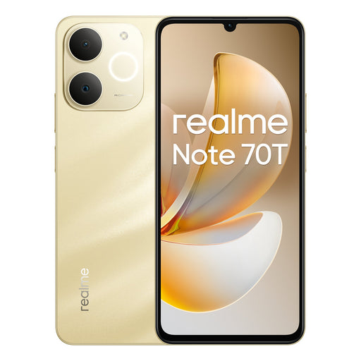 EAN 6941764469686 - realme Note 70T 17,1 cm (6.74") SIM doble Android 15 4G USB Tipo C 4 GB 256 GB 6000 mAh Oro imagen 1