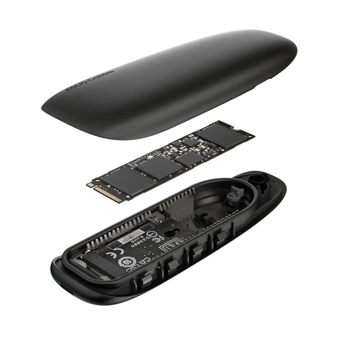 EAN 4711387683545 - ASUS COBBLE Black (ESD-A1A/BLK) Caja externa para unidad de estado sólido (SSD) Negro M.2 imagen 10