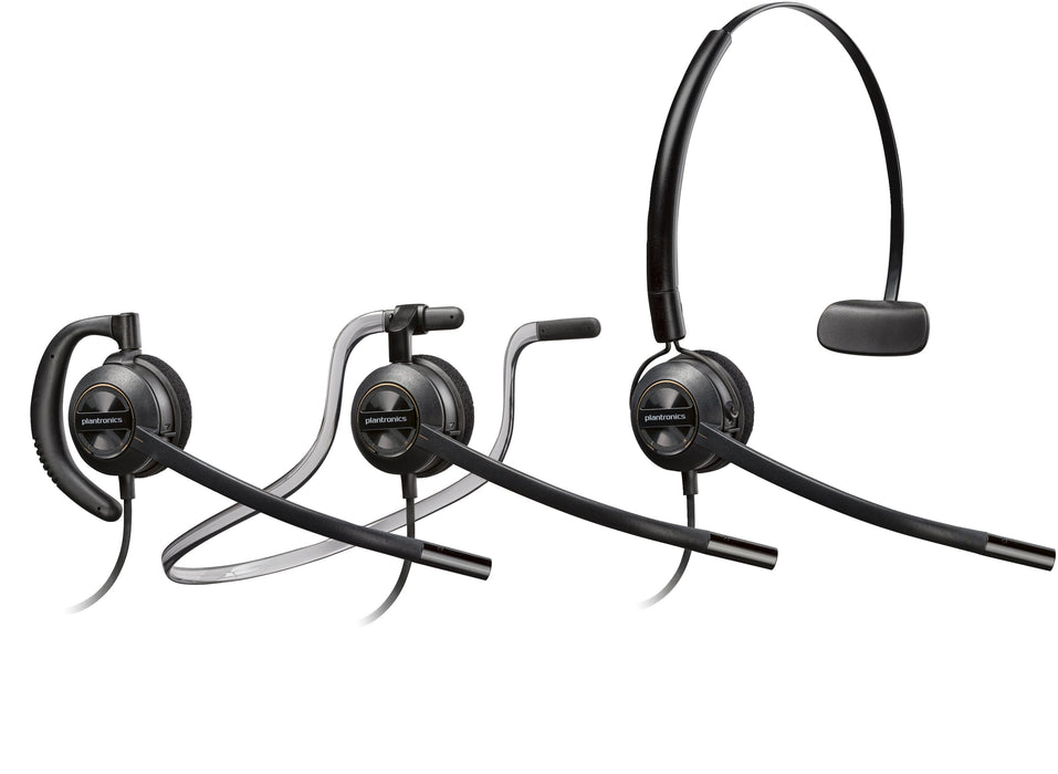 EAN 0197029632685 - Poly EncorePro 540 Convertible Headset +Quick Disconnect Alámbrico Diadema Llamadas/Música Negro imagen 1