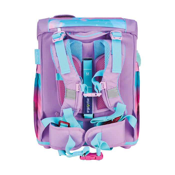 EAN 4008110396316 - Herlitz FiloActive XL Plus Ocean Lights juego de mochila escolar Chica Poliéster Azul, Rosa imagen 5