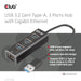 EAN 8719214472801 - CLUB3D CSV-1430a Alámbrico USB 3.2 Gen 1 (3.1 Gen 1) Type-A Negro imagen 4