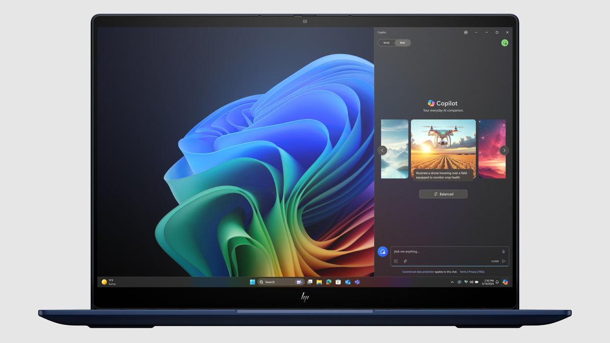 EAN 198990176680 - HP EliteBook Ultra G1q Copilot+ PC Qualcomm Snapdragon X1E-78-100 Portátil 35,6 cm (14") Pantalla táctil 2 imagen 9