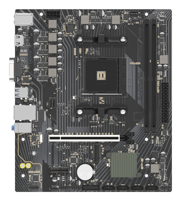 EAN 4895106296886 - Sapphire A520M-E AMD A520 Zócalo AM4 micro ATX imagen 1