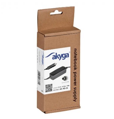 EAN 5901720133601 - Akyga AK-ND-36 adaptador e inversor de corriente Auto 90 W Negro imagen 2