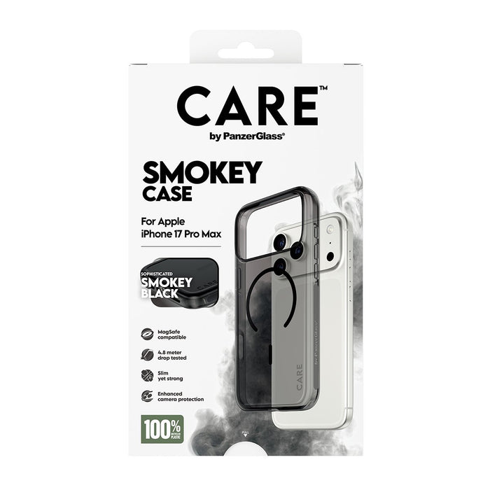 EAN 5715685026980 - PanzerGlass CARE by ® Flagship Case Urban Explorer Smokey w. Black MagSafe iPhone 17 Pro Max funda para t imagen 3