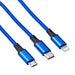 EAN 5901720136053 - Akyga AK-USB-27 cable USB 1,2 m USB A USB C/Lightning Azul imagen 2