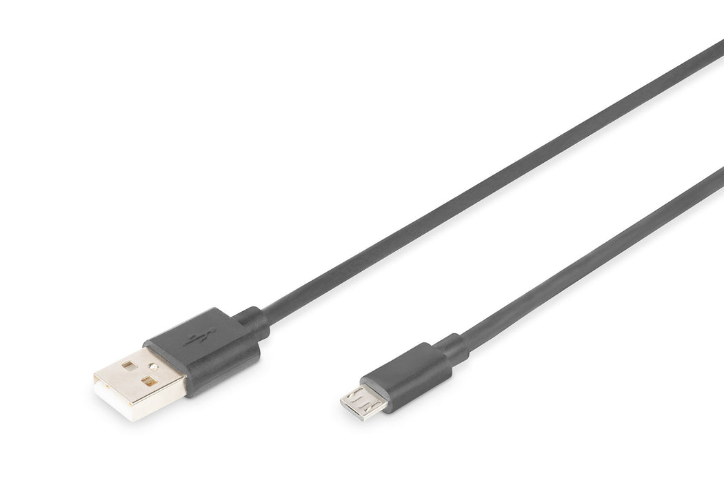 EAN 4016032282969 - Digitus AK-300110-018-S cable USB 1,8 m USB A Micro-USB B Negro imagen 1