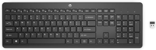 EAN 0195908430056 - HP 230 BLK WL KBD teclado Universal RF inalámbrico Negro imagen 1