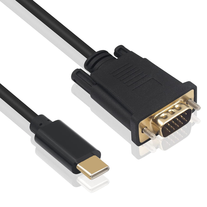 EAN 8052101431537 - Ewent EC1052 adaptador de cable de vídeo 1,8 m USB Tipo C VGA (D-Sub) imagen 1