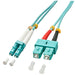 EAN 4002888463935 - Lindy 5.0m OM3 LC - SC Duplex Cable de fibra óptica e InfiniBand 5 m Turquesa imagen 1