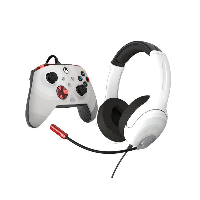 EAN 0708056070304 - PDP 049-026-RWB mando y volante Rojo, Blanco USB Gamepad PC, Xbox One, Xbox Series S, Xbox Series X imagen 1