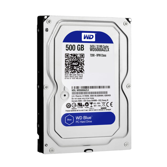 EAN 0718037782881 - Western Digital Blue disco duro interno 500 GB 7200 RPM 32 MB 3.5" Serial ATA III imagen 2