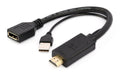 EAN 8716309121484 - Gembird A-HDMIM-DPF-01 adaptador de cable de vídeo 0,1 m HDMI tipo A (Estándar) DisplayPort + USB Type-A  imagen 2