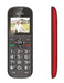 EAN 6944762700850 - Qubo D-1803 4,5 cm (1.77") Negro, Rojo Teléfono para personas mayores imagen 1