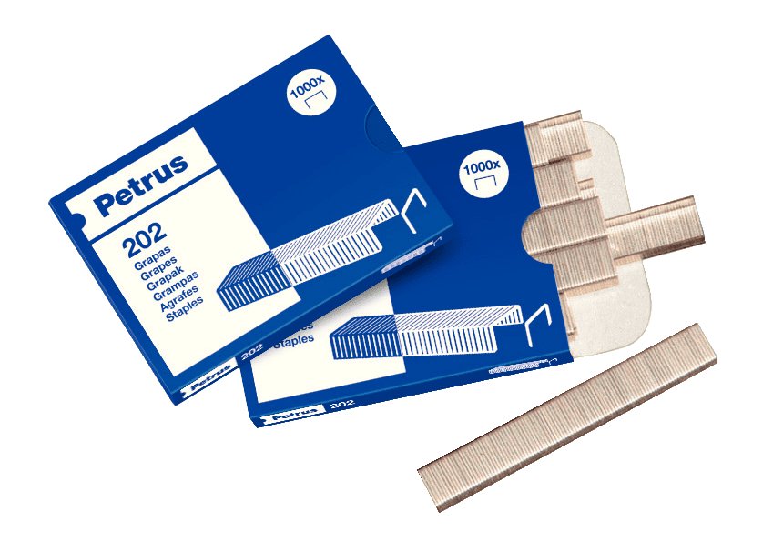 EAN 8411772557005 - Petrus 55700 grapa Paquete de grapas 1000 grapas imagen 1