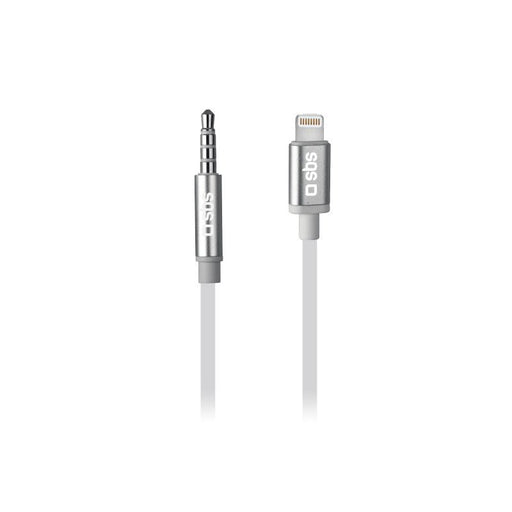 EAN 8018417226038 - SBS TEADAPTIPJACK35W cable de audio 1 m 3,5mm Lightning Blanco imagen 1
