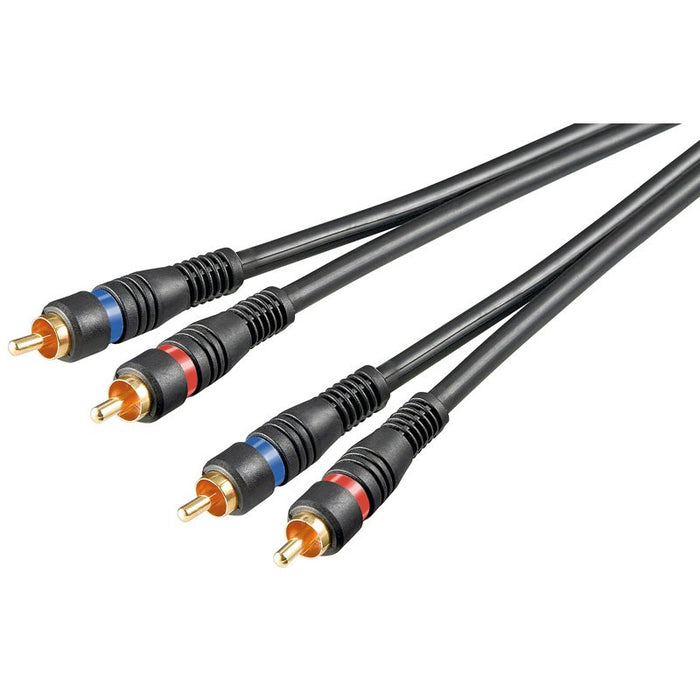 EAN 4040849501197 - Goobay 50119 cable de audio 3 m 2 x RCA Negro imagen 1