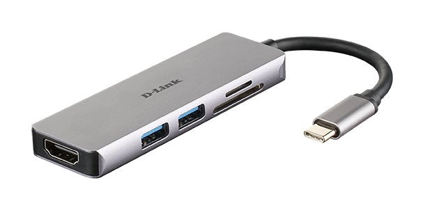 EAN 0790069447822 - D-Link DUB-M530 base para portátil y replicador de puertos Alámbrico USB 3.2 Gen 1 (3.1 Gen 1) Type-C Alu imagen 1