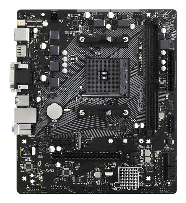 EAN 4710483932267 - Asrock A520M-HDV Zócalo AM4 micro ATX imagen 2
