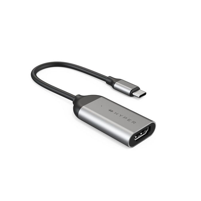 EAN 0817110015646 - HYPER HD-H8K USB Tipo C HDMI Acero inoxidable imagen 1