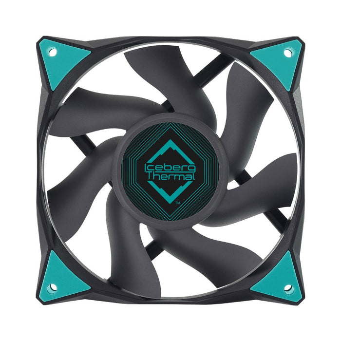 EAN 1230000071055 - Iceberg Thermal IceGALE Carcasa del ordenador Ventilador 12 cm Negro 1 pieza(s) imagen 1