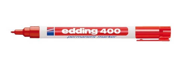 EAN 4004764315789 - Edding 400 marcador permanente Rojo 10 pieza(s) imagen 1