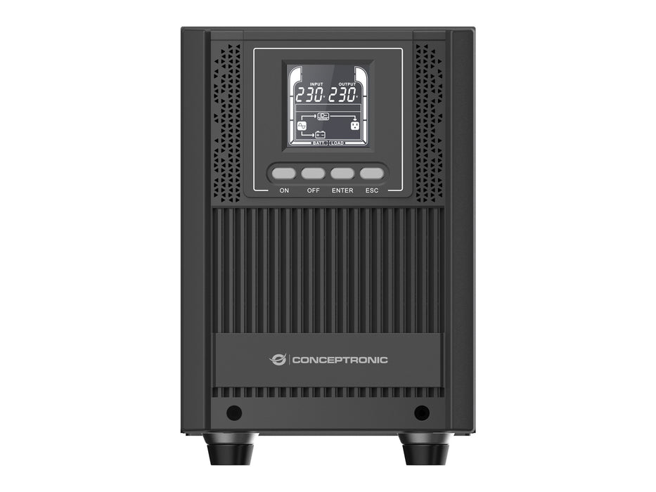 EAN 4015867237830 - Conceptronic ZEUS52E2K sistema de alimentación ininterrumpida (UPS) Doble conversión (en línea) 2 kVA 180 imagen 2