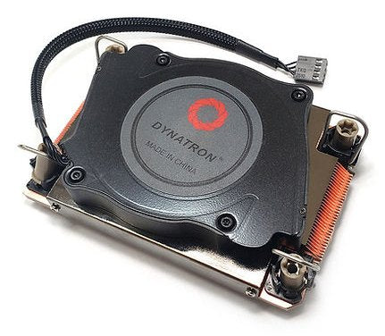 EAN 0784847024558 - Dynatron S3-4710 sistema de refrigeración para ordenador Procesador Refrigerador de aire 8 cm Negro, Gris imagen 1