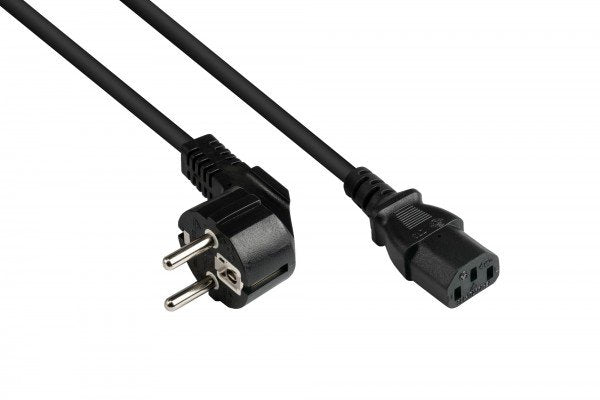 EAN 4014619602490 - Alcasa P0130-S075 cable de transmisión Negro 7,5 m Enchufe tipo E+F C13 acoplador imagen 1