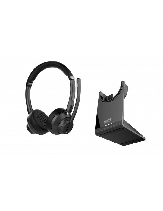 EAN 3760170883038 - Urban Factory MOVEE PRO Auriculares Inalámbrico Diadema Juego USB Tipo C Bluetooth Base de carga Negro imagen 2
